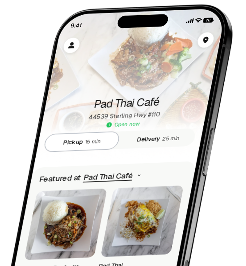 Pad Thai Café app preview
