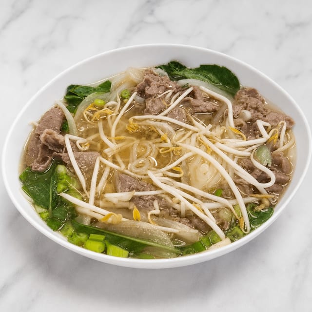 Pho Beef Noodle Soup.